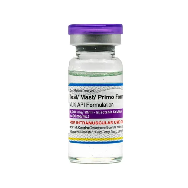 Test-Mast-Primo Formula 100mg Labs 10 Ml Vial 400 Mg / Ml